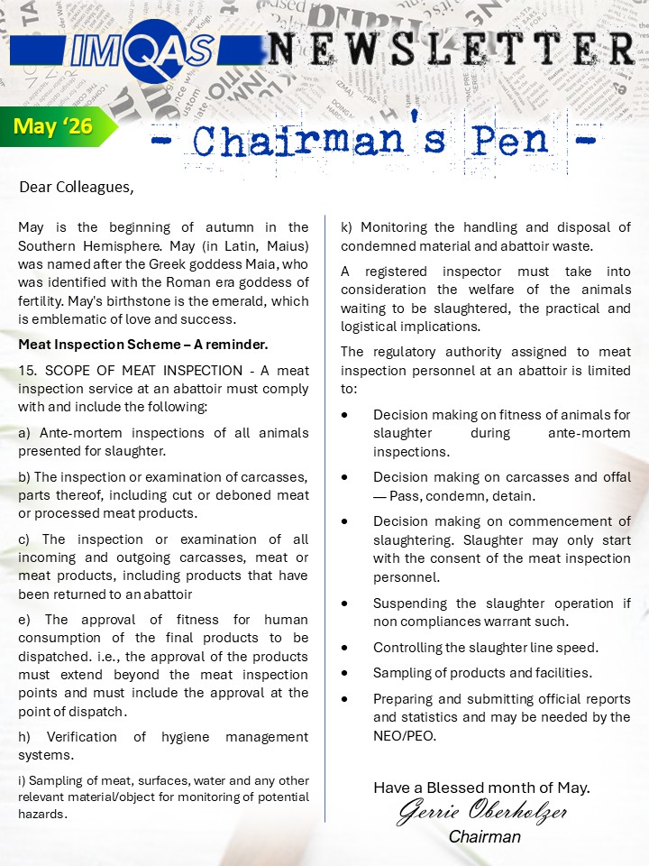 Page 1 of 4 - May '26